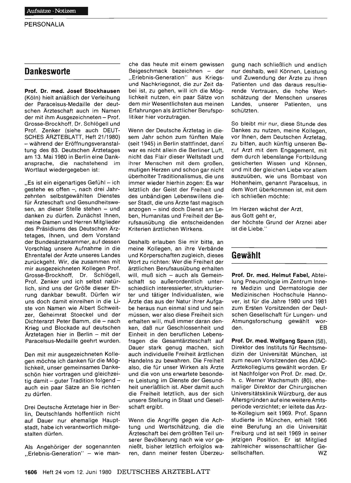 Vorschauseite 1: Gewählt