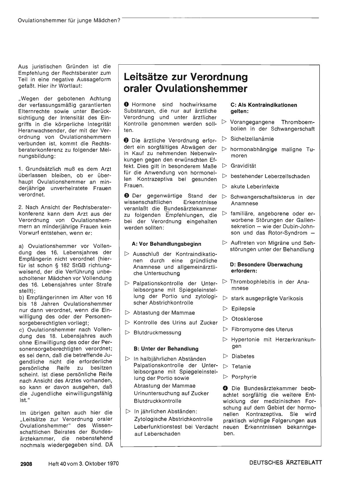 Vorschauseite 1: Die Katze aus dem Sack — Offenbarungen des SPD-Bildungsexperten Prof. Lohmar für „Arzt und Patient"