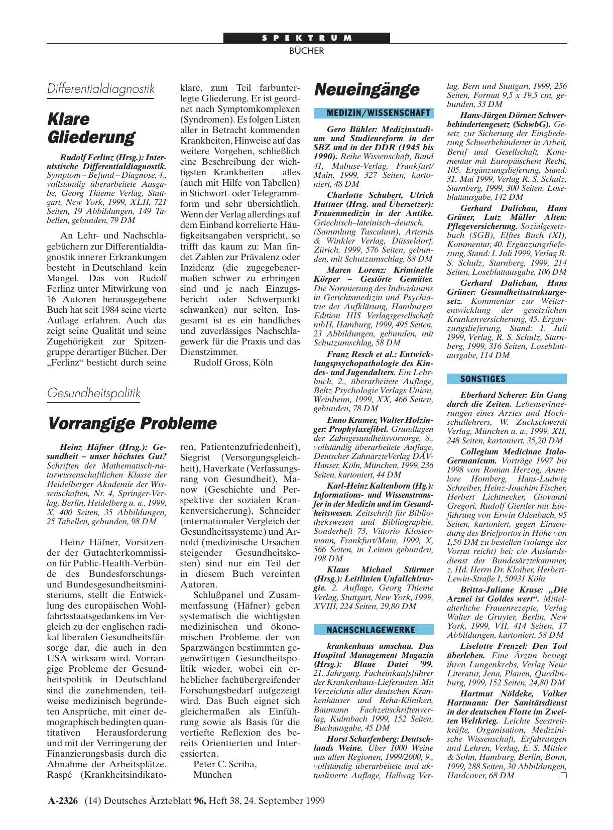 Vorschauseite 1: Internistische Differentialdiagnostik