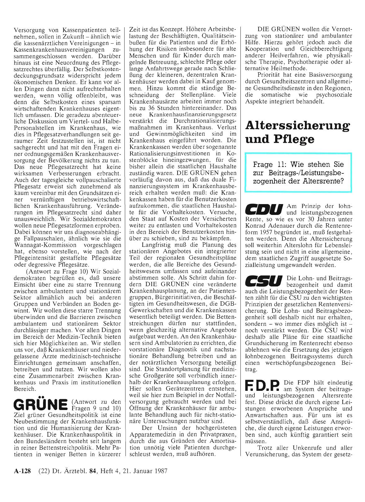 Vorschauseite 1: Alterssicherung und Pflege