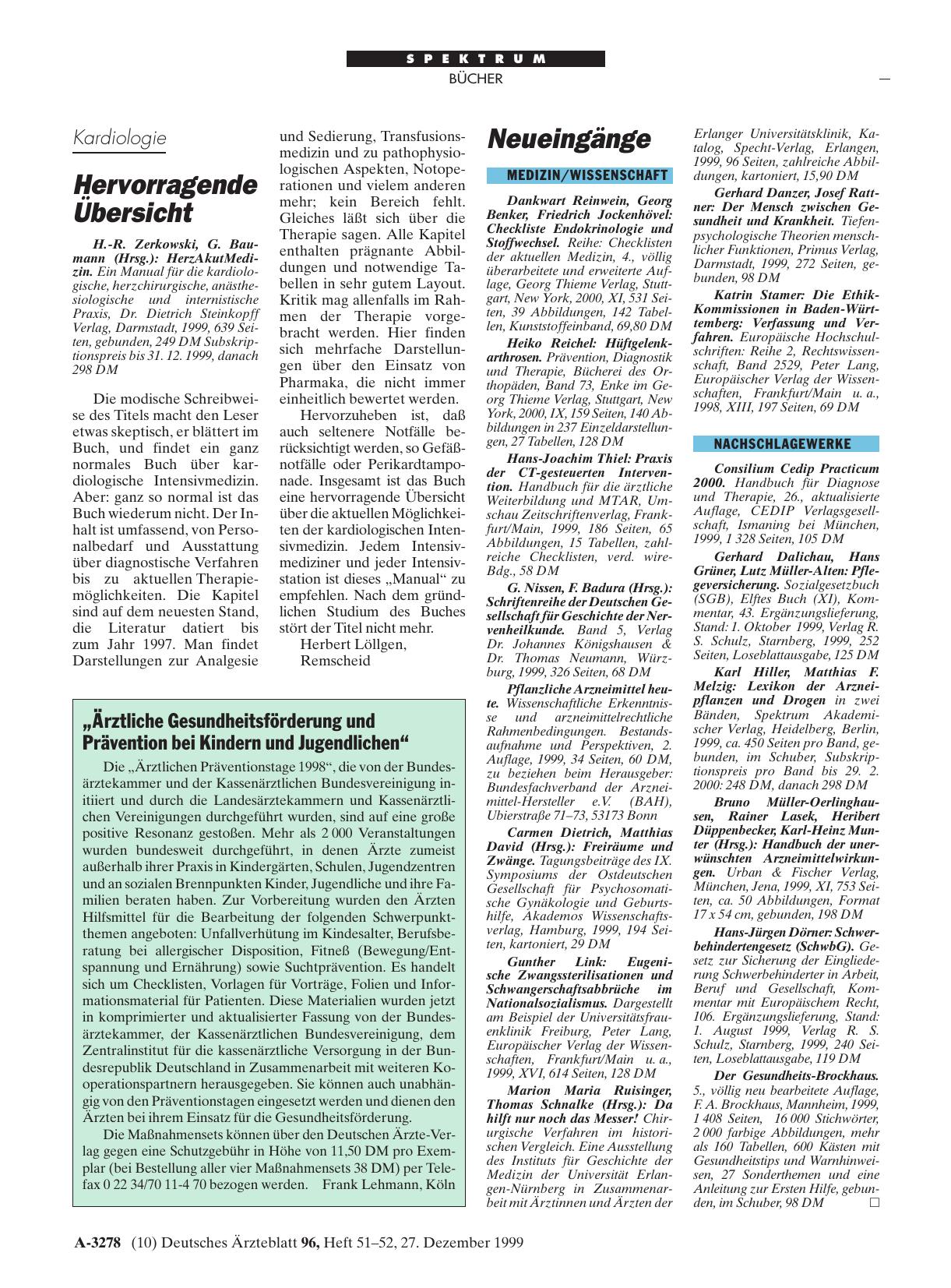 Vorschauseite 1: Ärztliche Gesundheitsförderung und Prävention bei Kindern und Jugendlichen