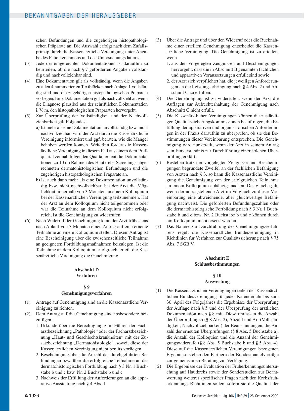 Vorschauseite 3: Aufhebung von Vorbehalten