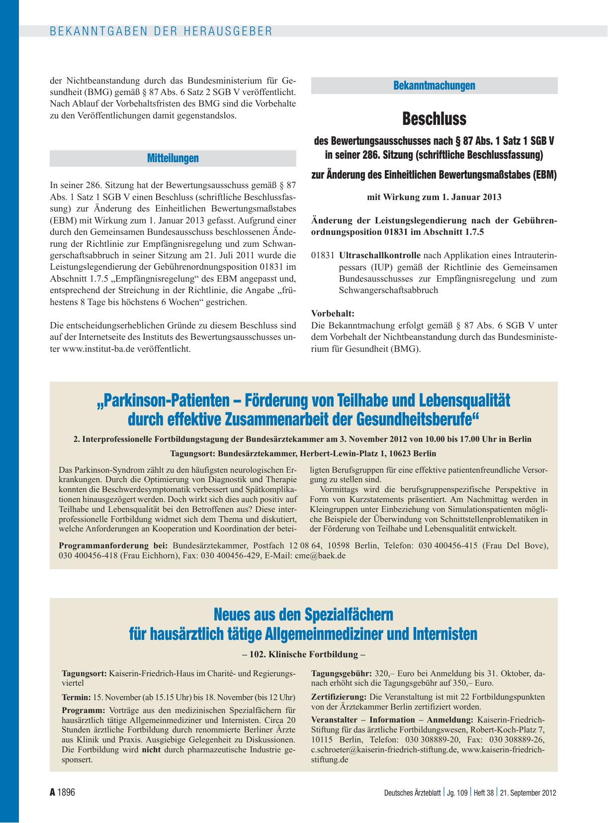 Vorschauseite 1: „Parkinson-Patienten – Förderung von Teilhabe und Lebensqualität durch effektive Zusammenarbeit der Gesundheitsberufe“