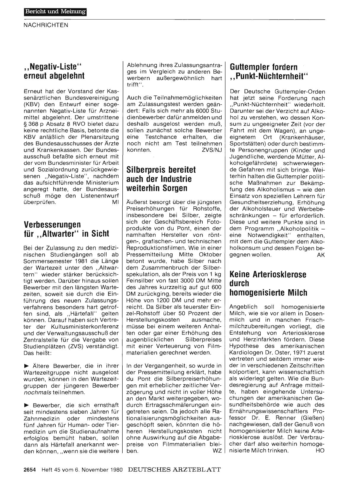 Vorschauseite 1: Guttempler fordern, , Punkt-Nüchternheit“