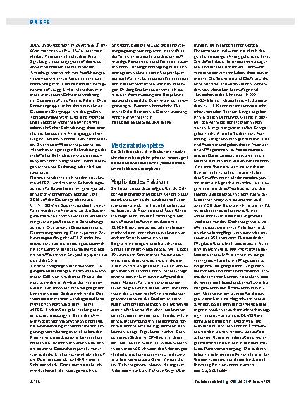Vorschauseite 1: Medizinstudienplätze: Verpflichtendes Praktikum