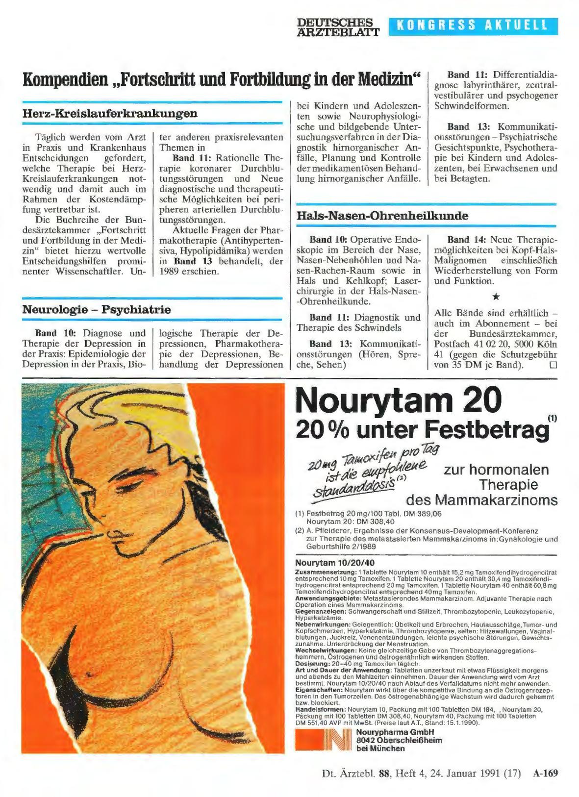 Vorschauseite 1: Kompendien „Fortschritt und Fortbildung in der Medizin“