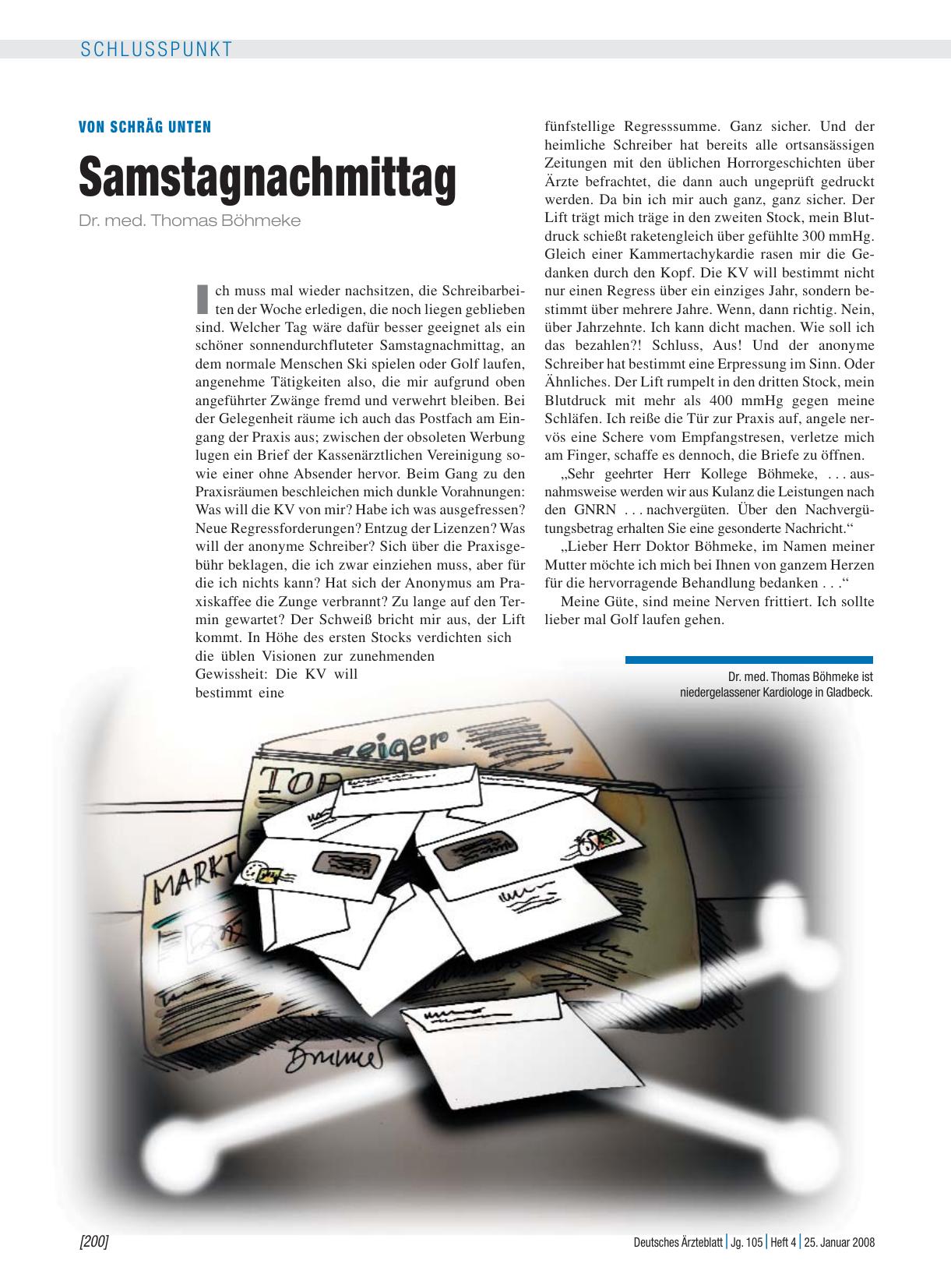 Vorschauseite 1: Von schräg unten: Samstagnachmittag