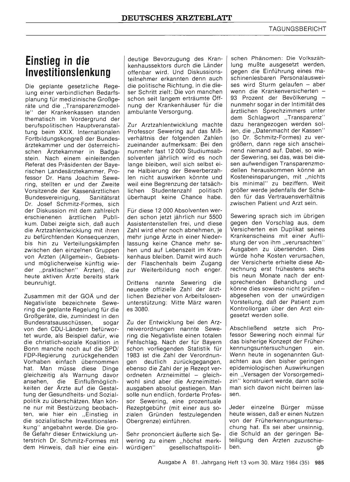Vorschauseite 1: Einstieg in die Investitionslenkung
