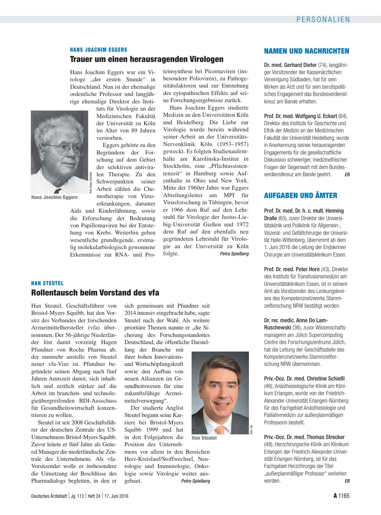 Vorschauseite 1: Aufgaben und Ämter