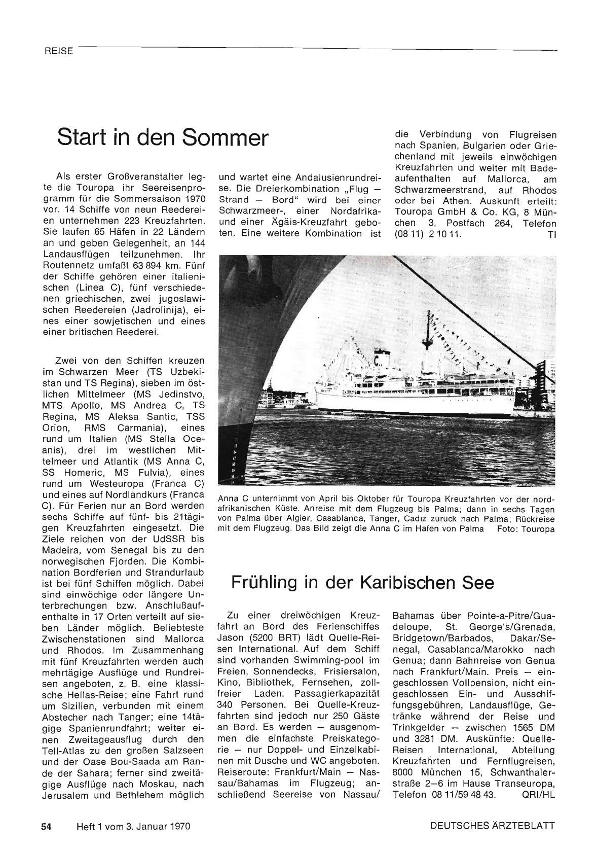 Vorschauseite 1: Start in den Sommer