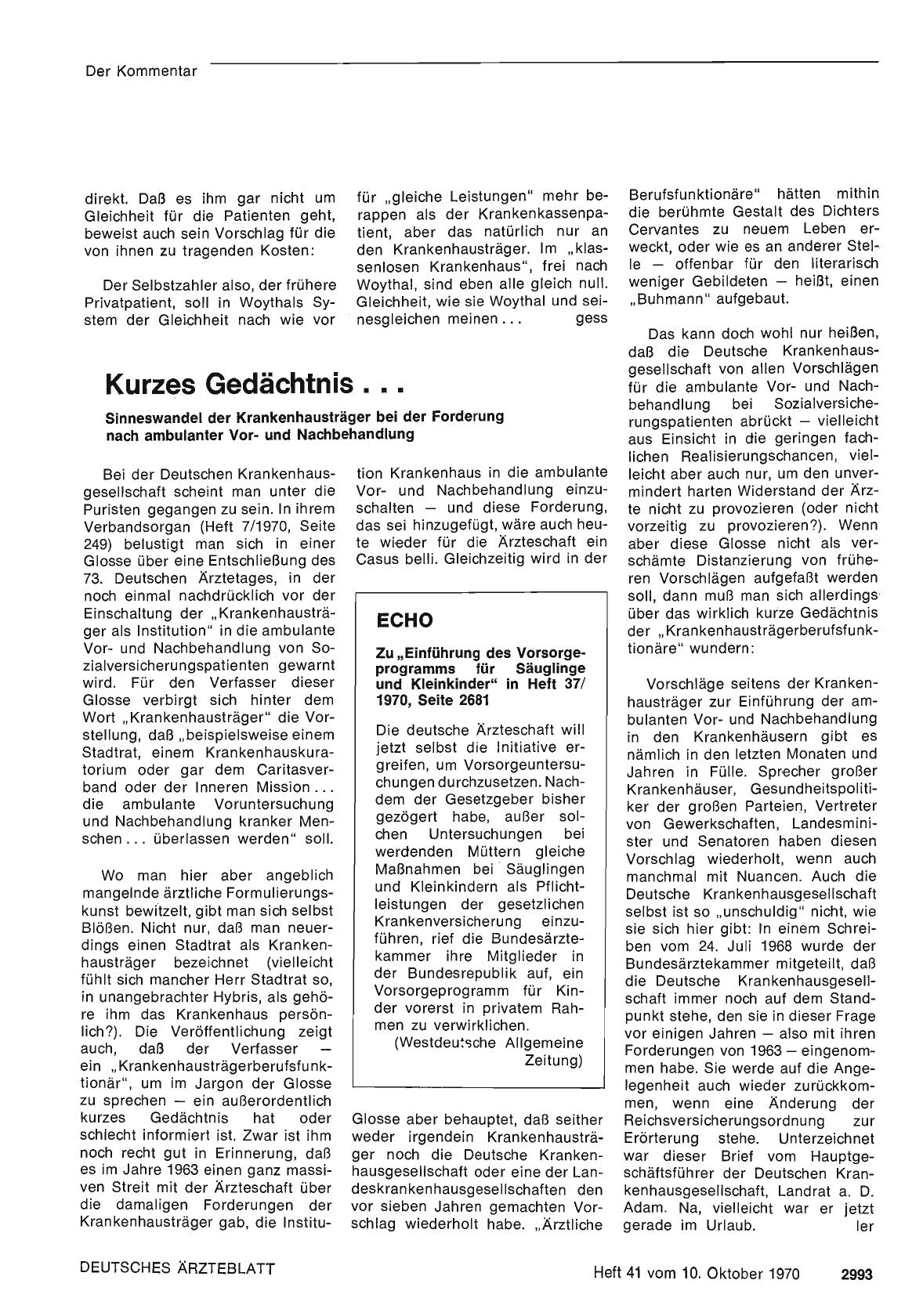 Vorschauseite 1: Zu „Einführung des Vorsorgeprogramms für Säuglinge und Kleinkinder"