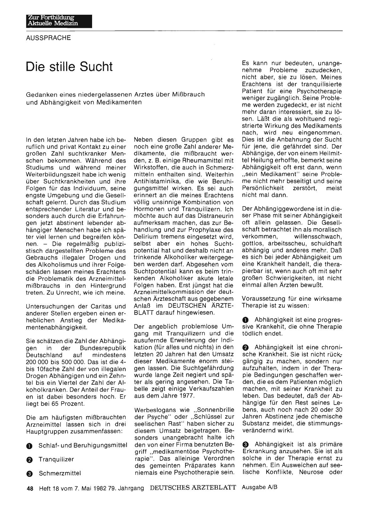 Vorschauseite 1: Die stille Sucht