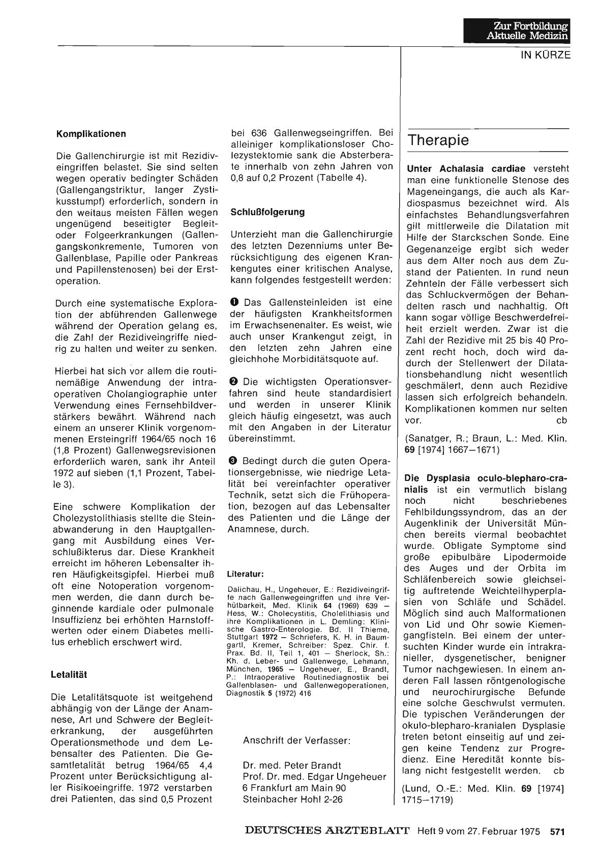 Vorschauseite 1: Therapie