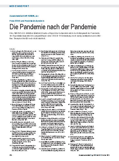 Vorschauseite 5: Post-COVID und Post-Vakzin-Syndrom: Die Pandemie nach der Pandemie