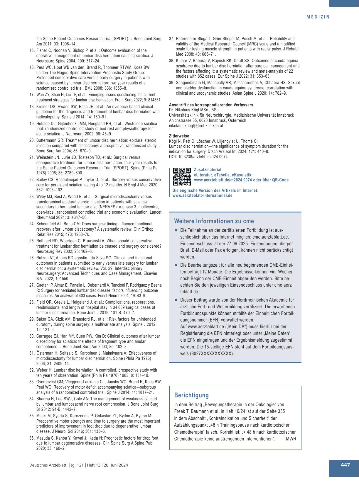 Vorschauseite 1: Berichtigung