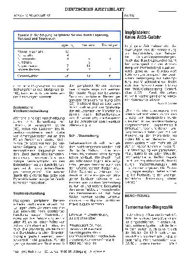 Vorschauseite 1: Tumormarker-Diagnostik
