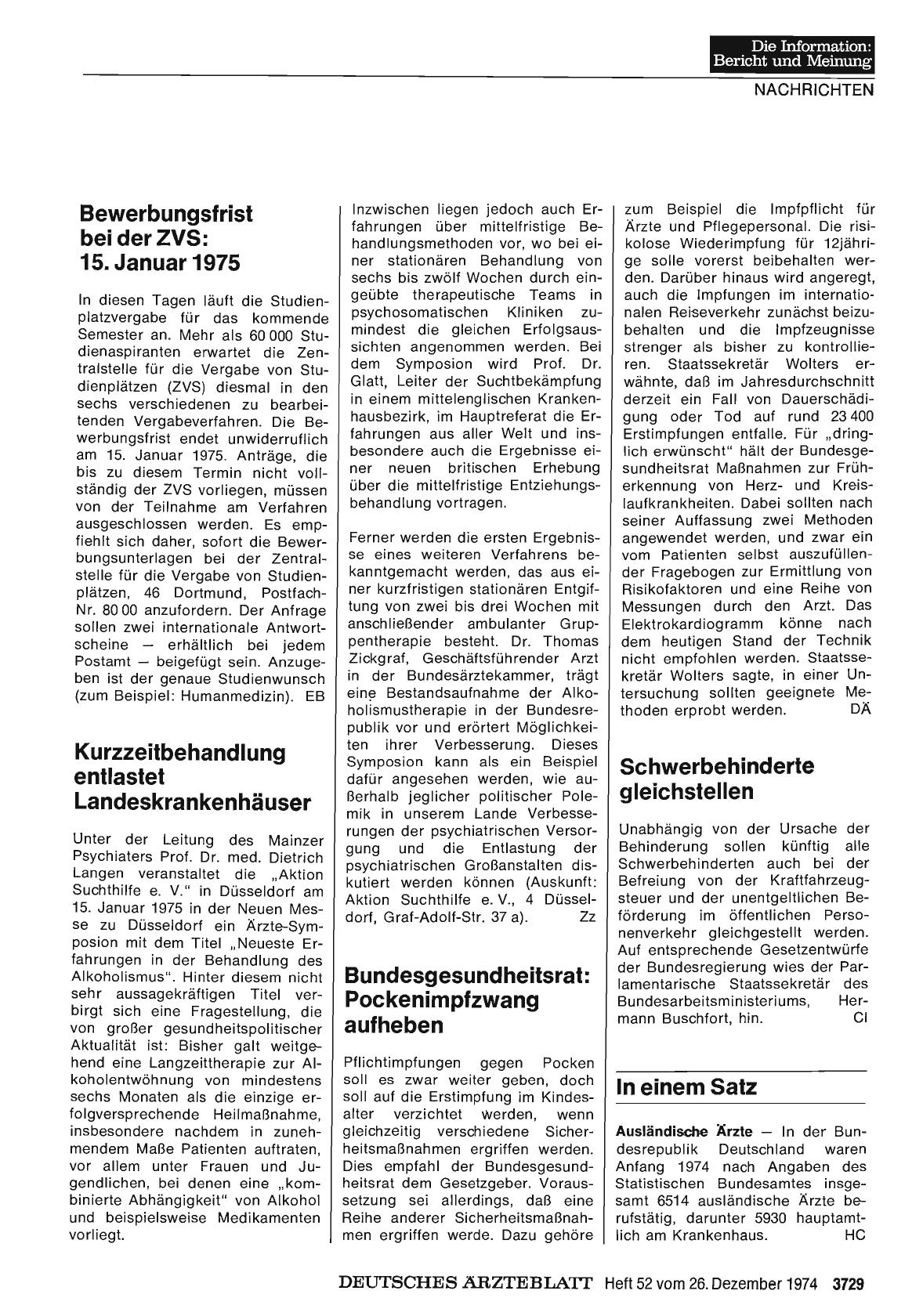 Vorschauseite 1: Schwerbehinderte gleichstellen