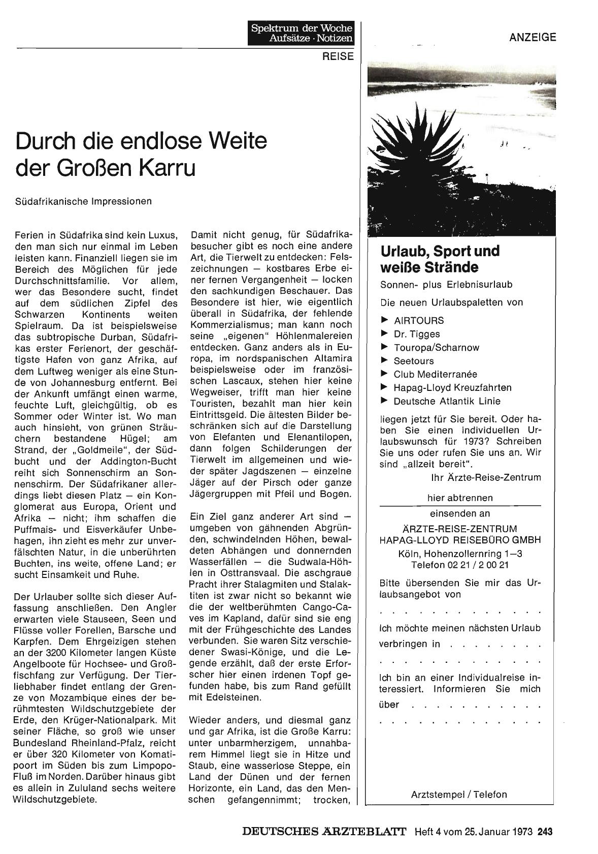 Vorschauseite 1: Durch die endlose Weite der Großen Karru. Südafrikanische Impressionen