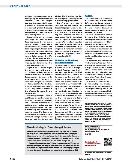 Vorschauseite 5: Sepsis 2017: Eine neue Definition führt zu neuen Konzepten