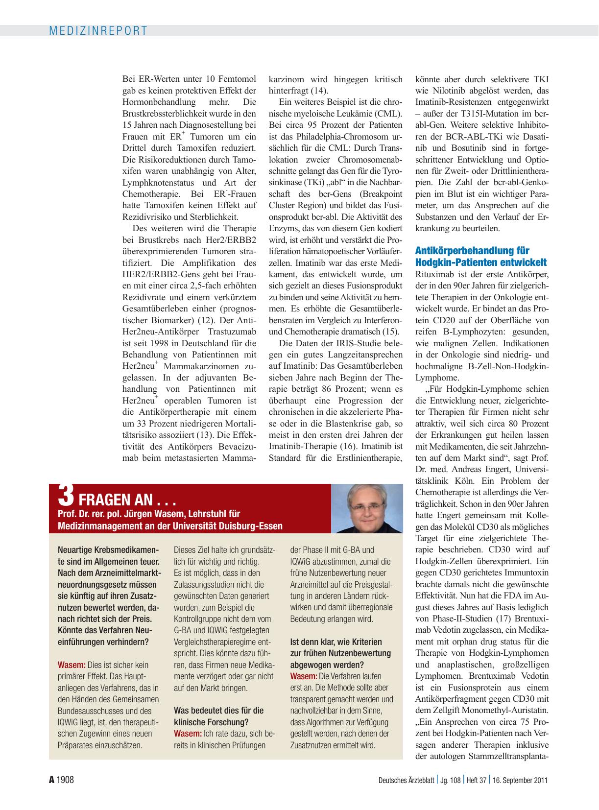 Vorschauseite 4: Personalisierte Medizin in der Onkologie: Fortschritt oder falsches Versprechen?
