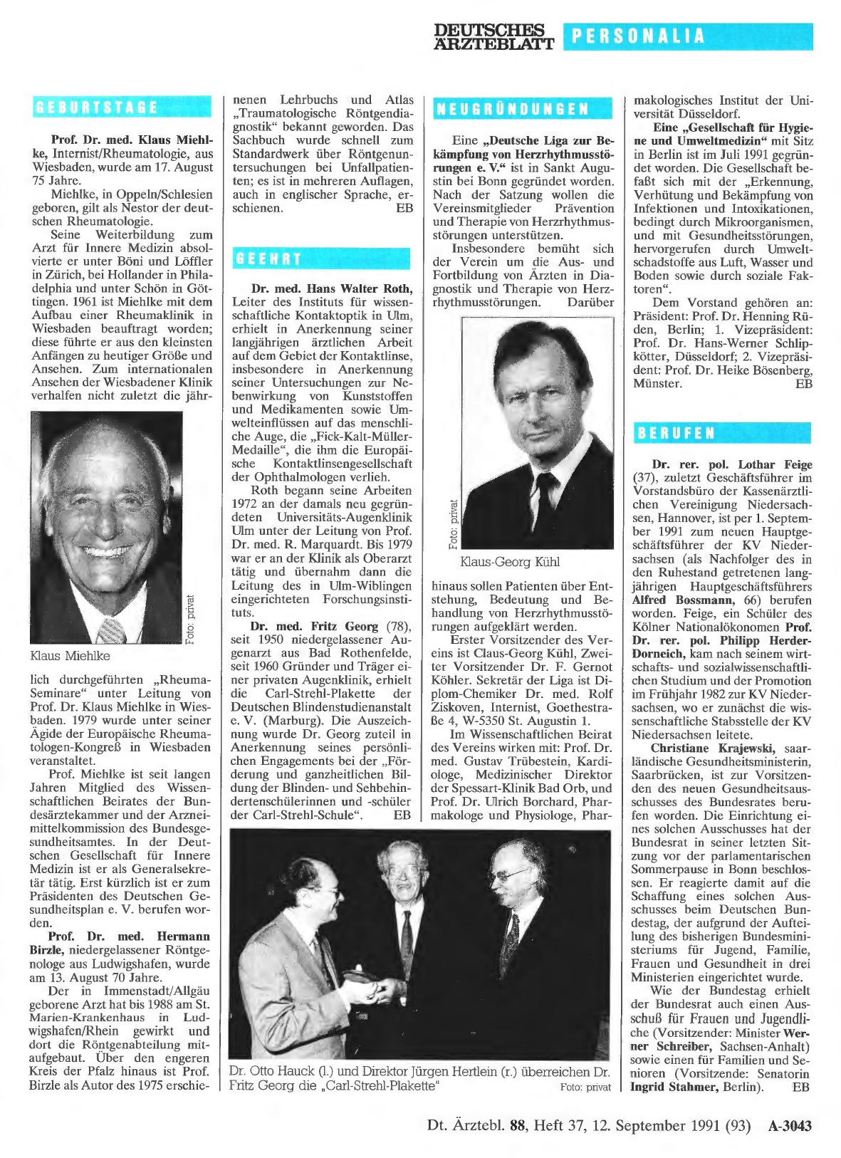 Vorschauseite 1: Berufen