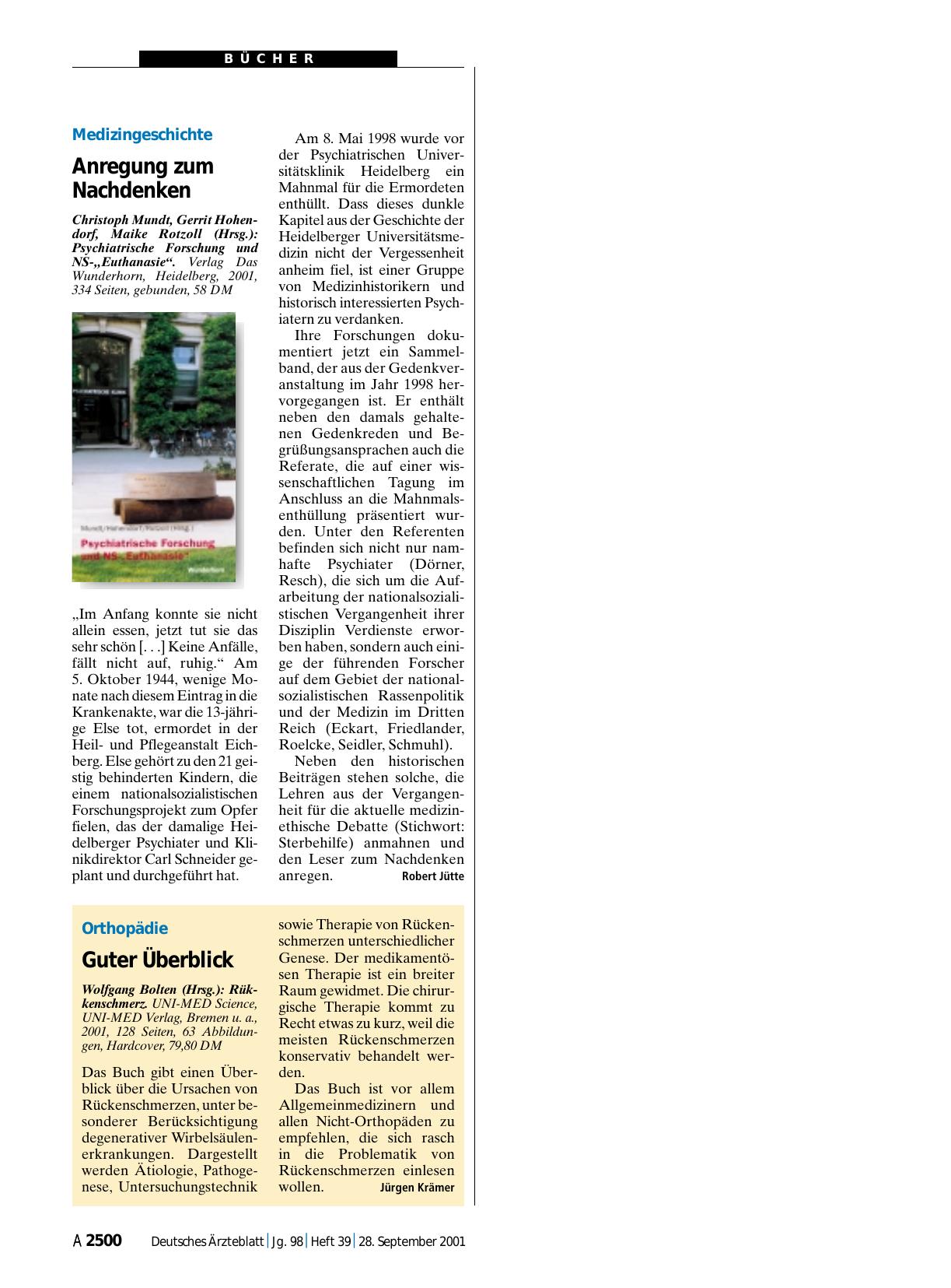 Vorschauseite 1: Rückenschmerz