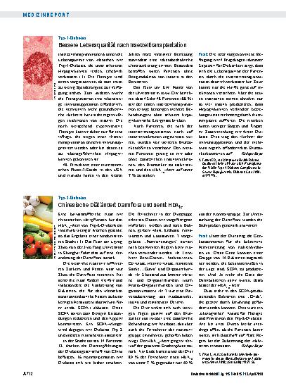Vorschauseite 1: Typ-2-Diabetes: Chinesische Diät ändert Darmflora und senkt HbA 1c
