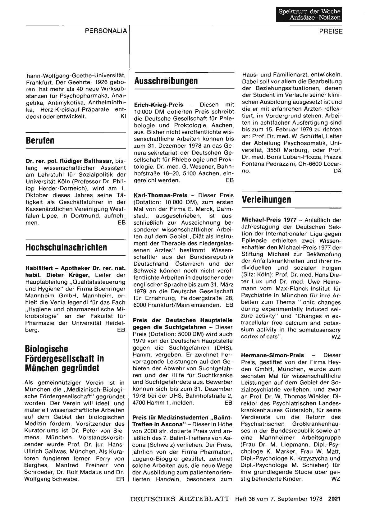 Vorschauseite 1: Hochschulnachrichten