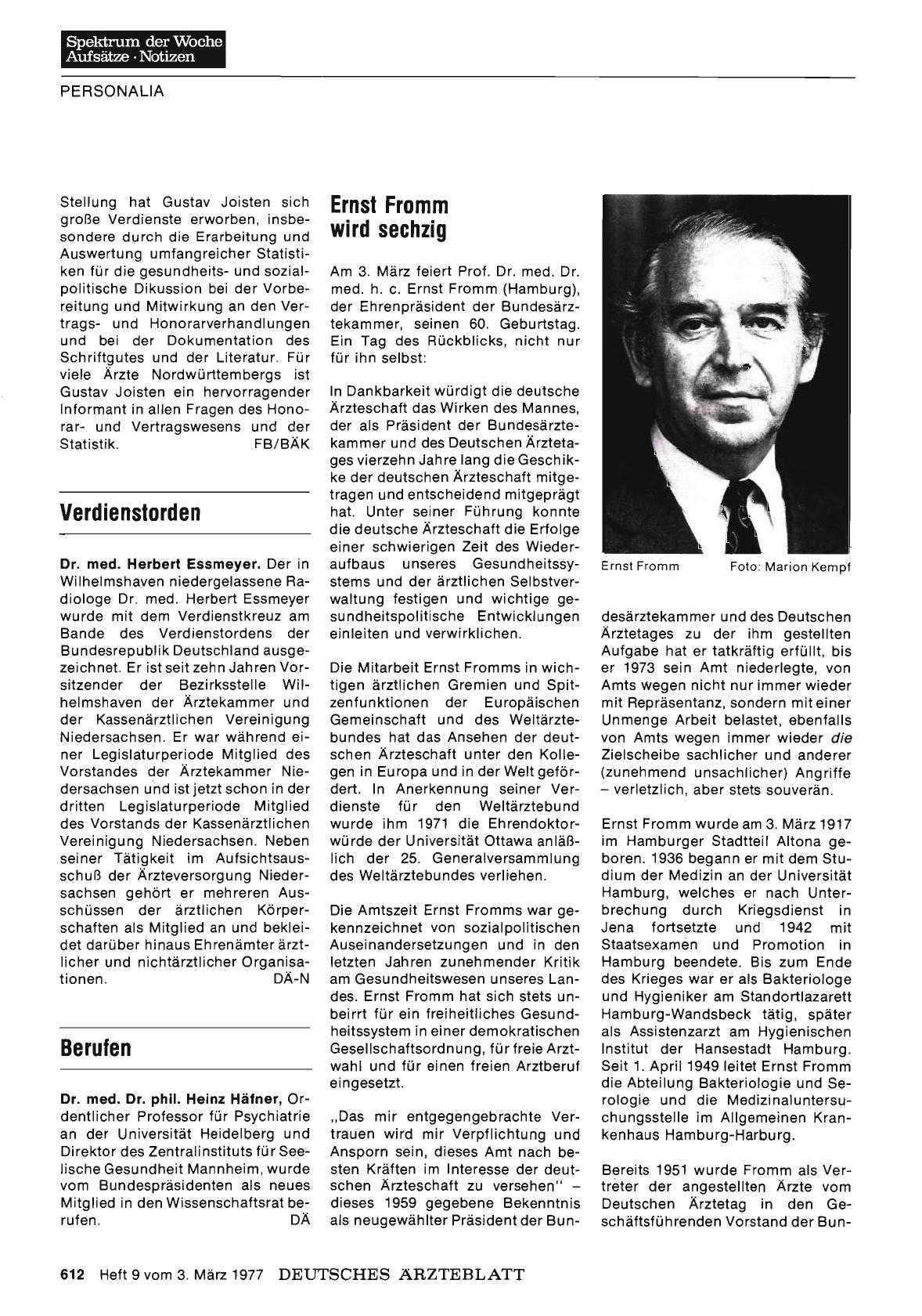 Vorschauseite 1: Verdienstorden