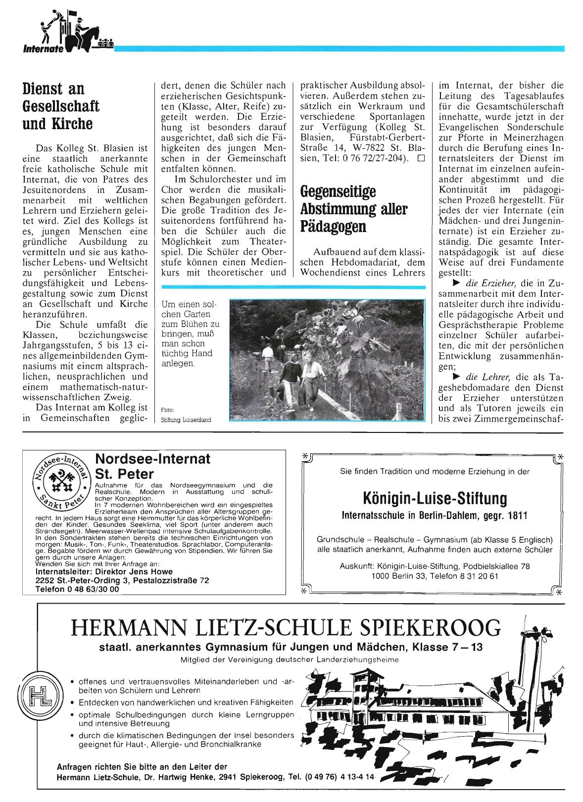 Vorschauseite 1: Dienst an Gesellschaft und Kirche