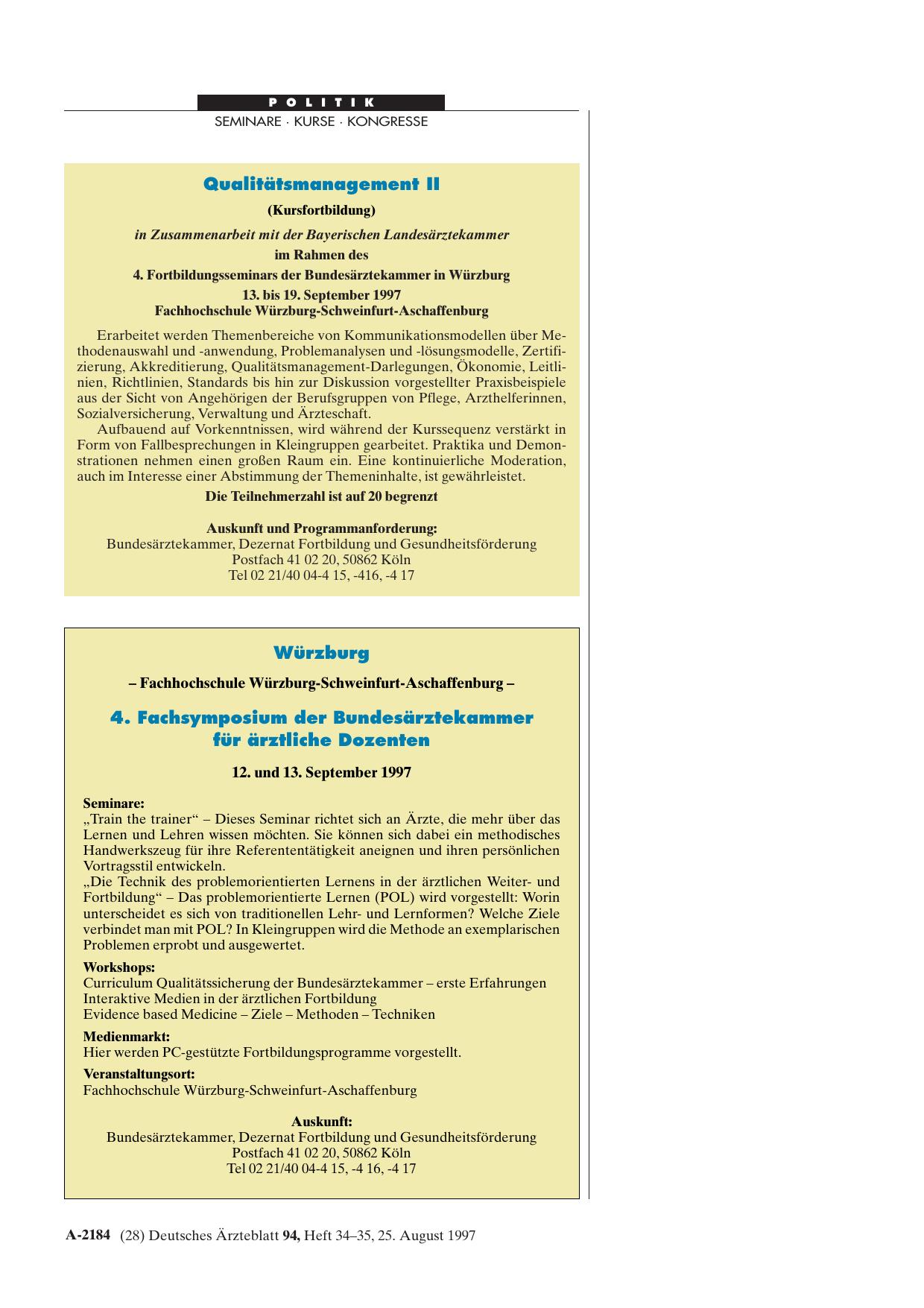 Vorschauseite 1: Qualitätsmanagement II