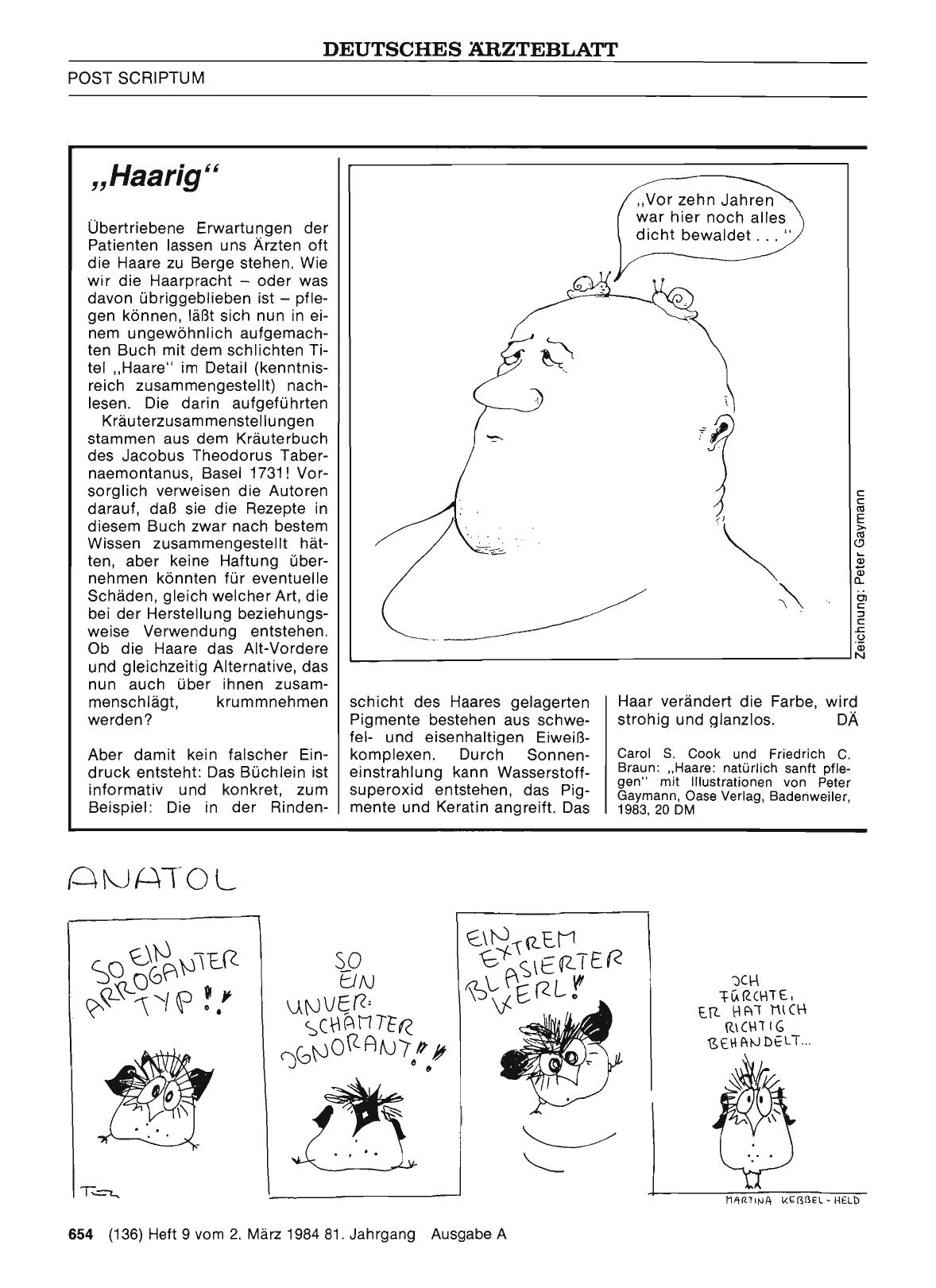 Vorschauseite 1: „Haarig“