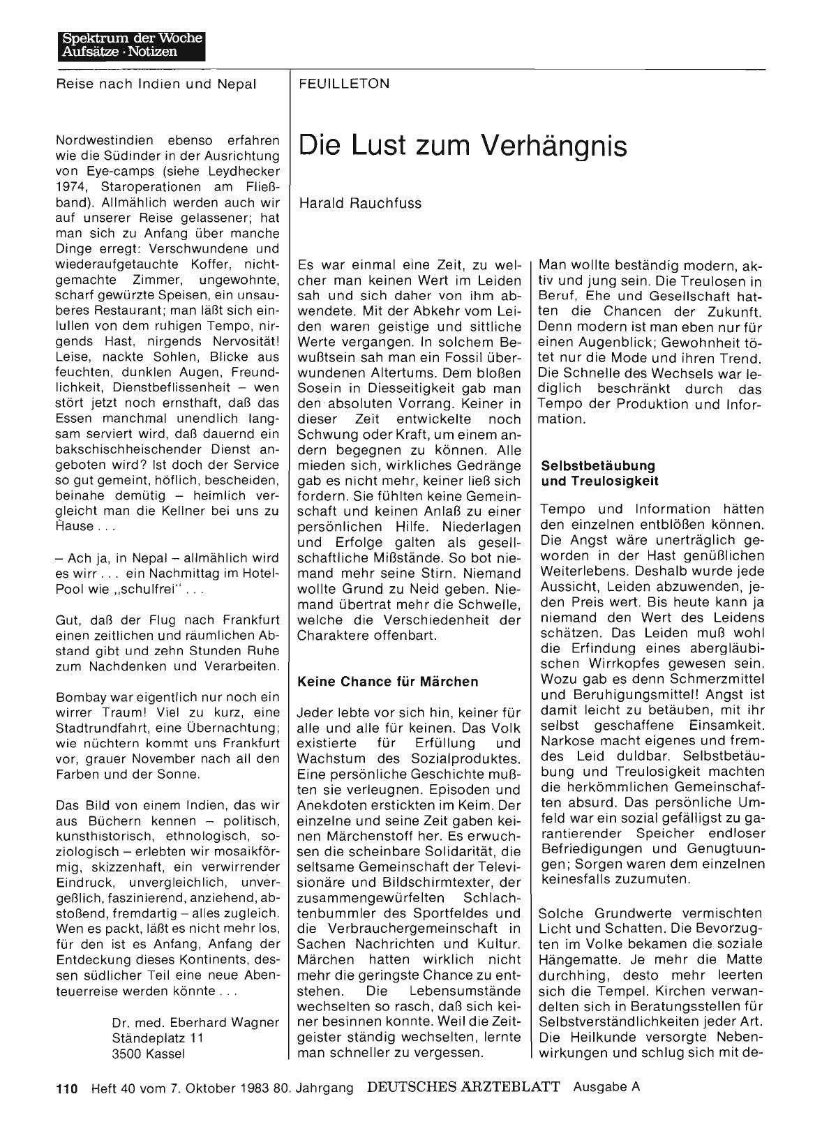Vorschauseite 1: Die Lust zum Verhängnis