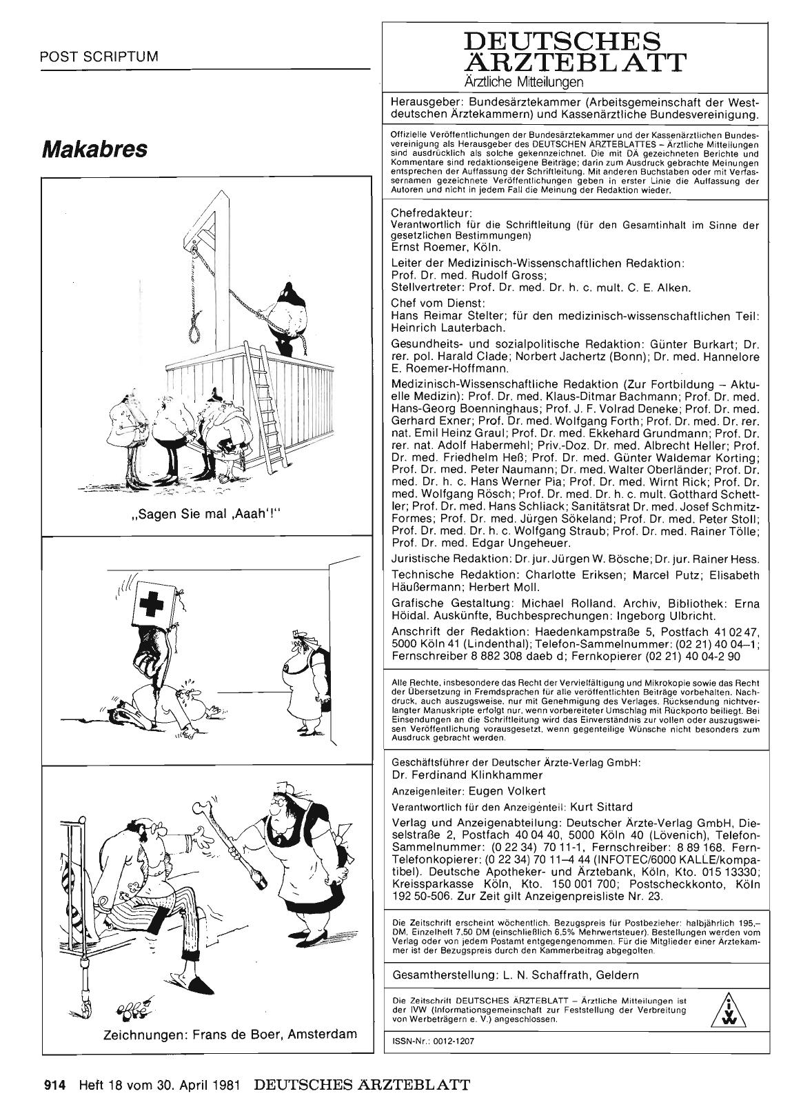 Vorschauseite 1: Makabres