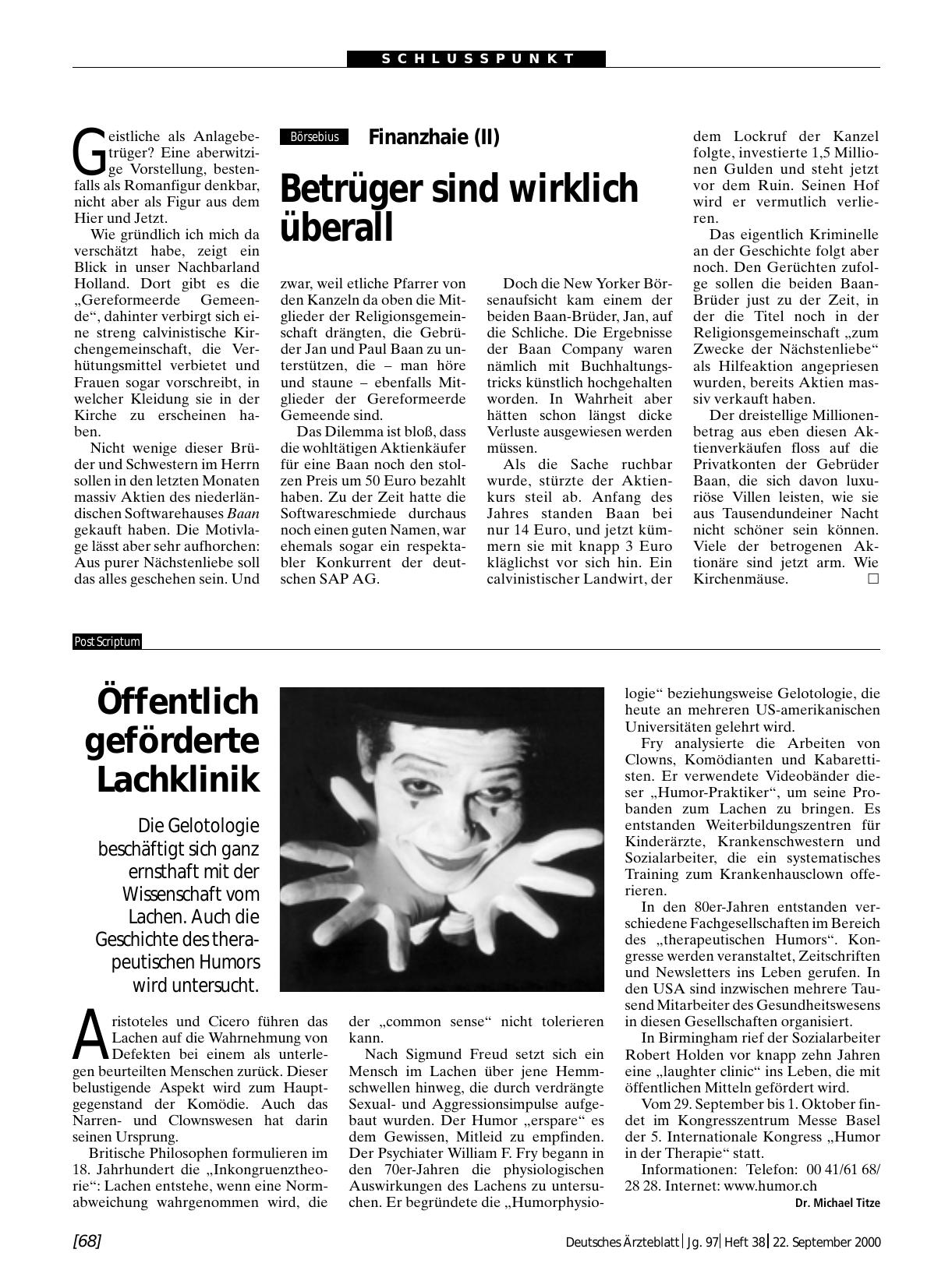 Vorschauseite 1: Finanzhaie (II): Betrüger sind wirklich überall