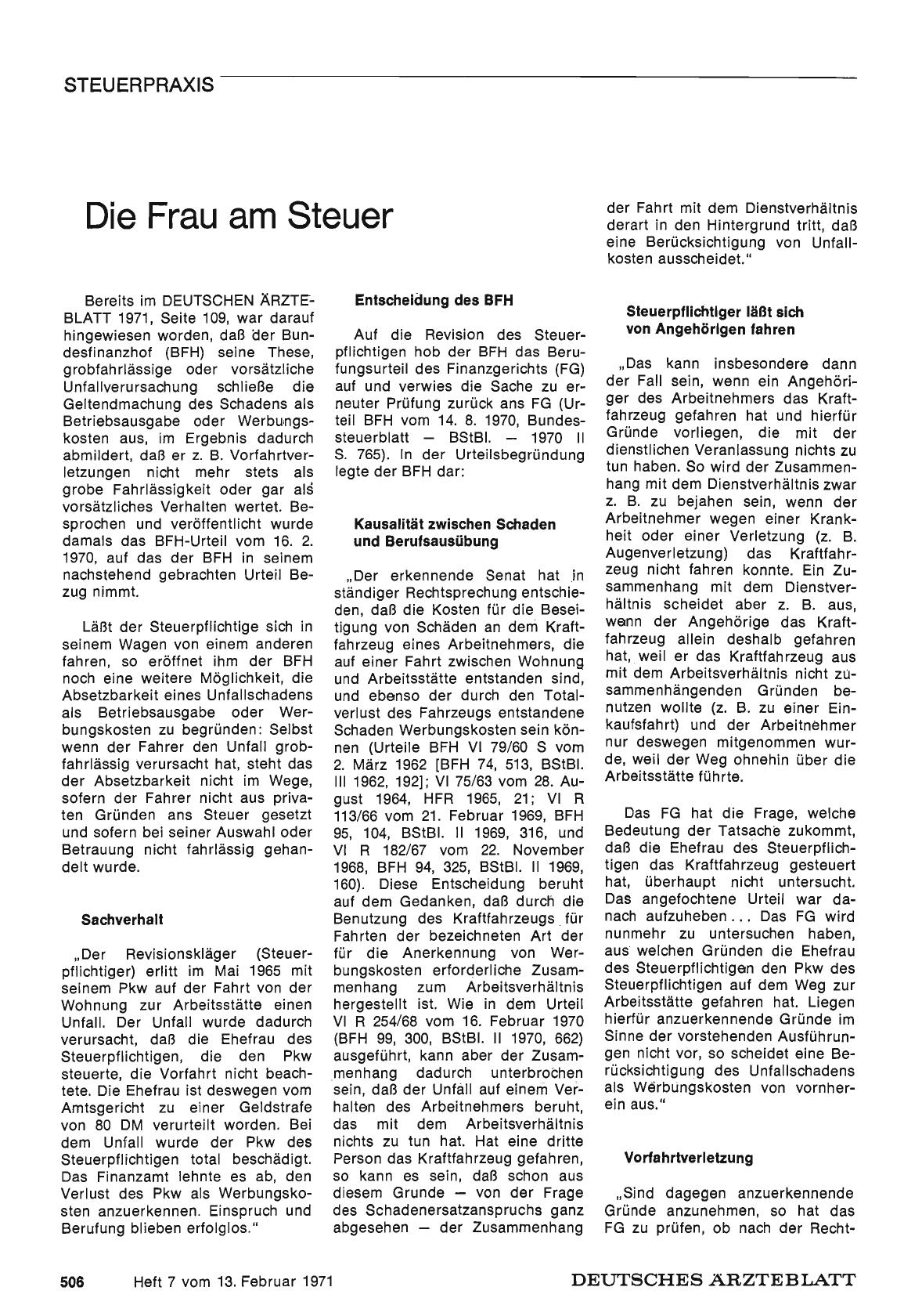 Vorschauseite 1: Die Frau am Steuer