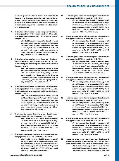 Vorschauseite 6: Beschluss des Bewertungsausschusses nach § 87 Abs. 1 Satz 1 SGB V in seiner 453. Sitzung (schriftliche Beschlussfassung): Teil A, Teil B