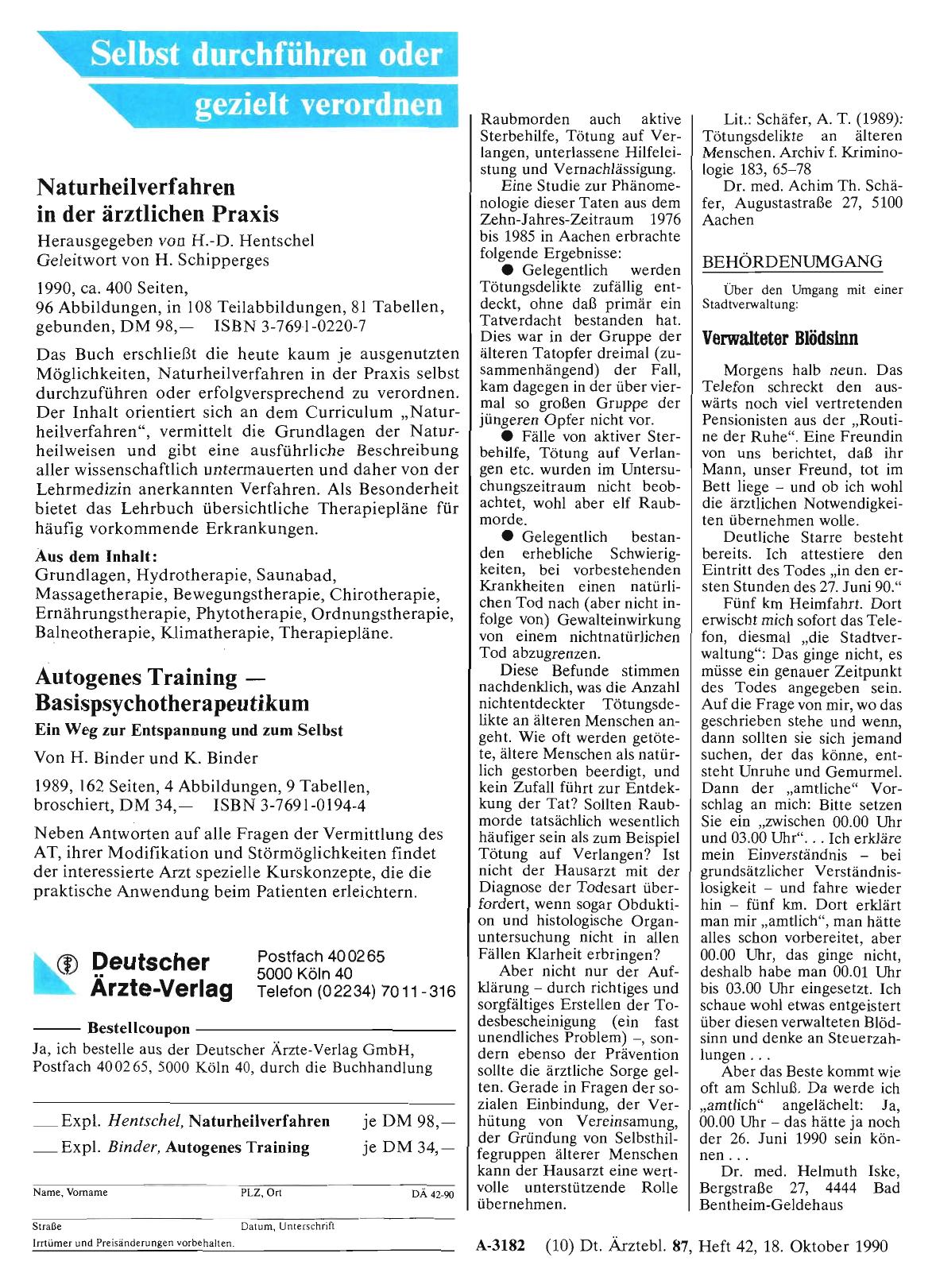 Vorschauseite 1: BEHÖRDENUMGANG: Verwalteter Blödsinn