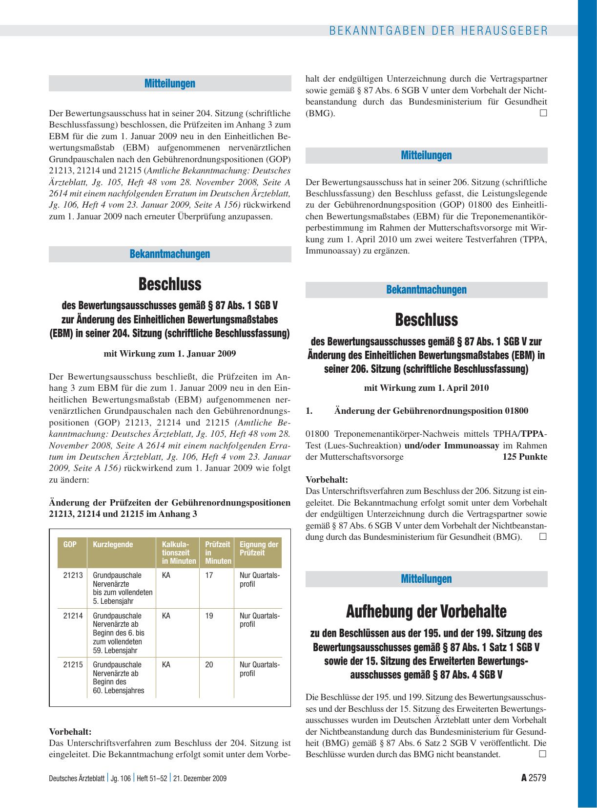 Vorschauseite 1: Mitteilungen