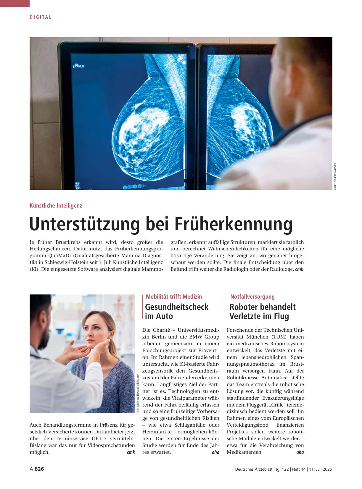 Vorschauseite 1: Terminservice 116 117