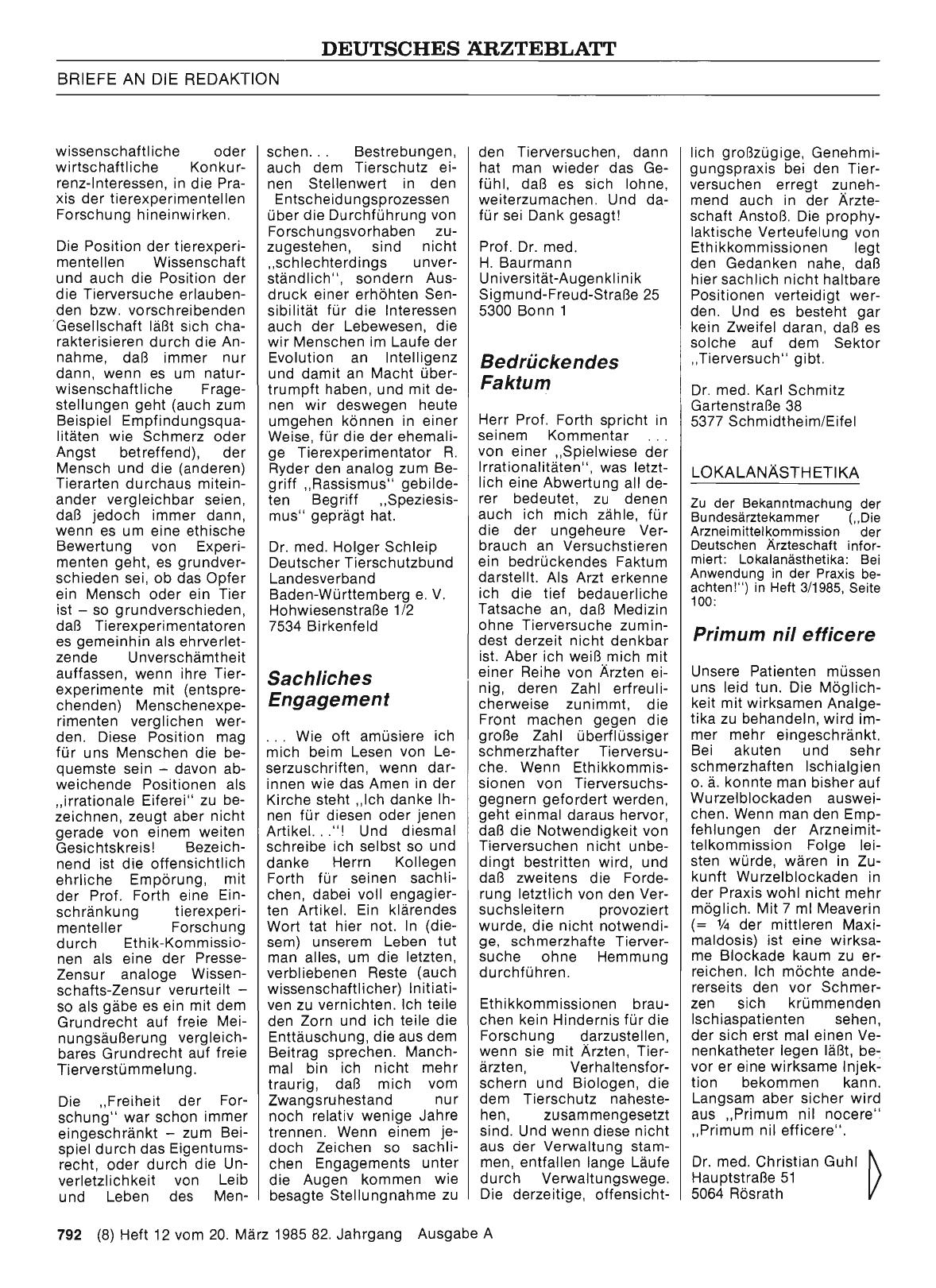 Vorschauseite 1: TIERSCHUTZ: Sachliches Engagement