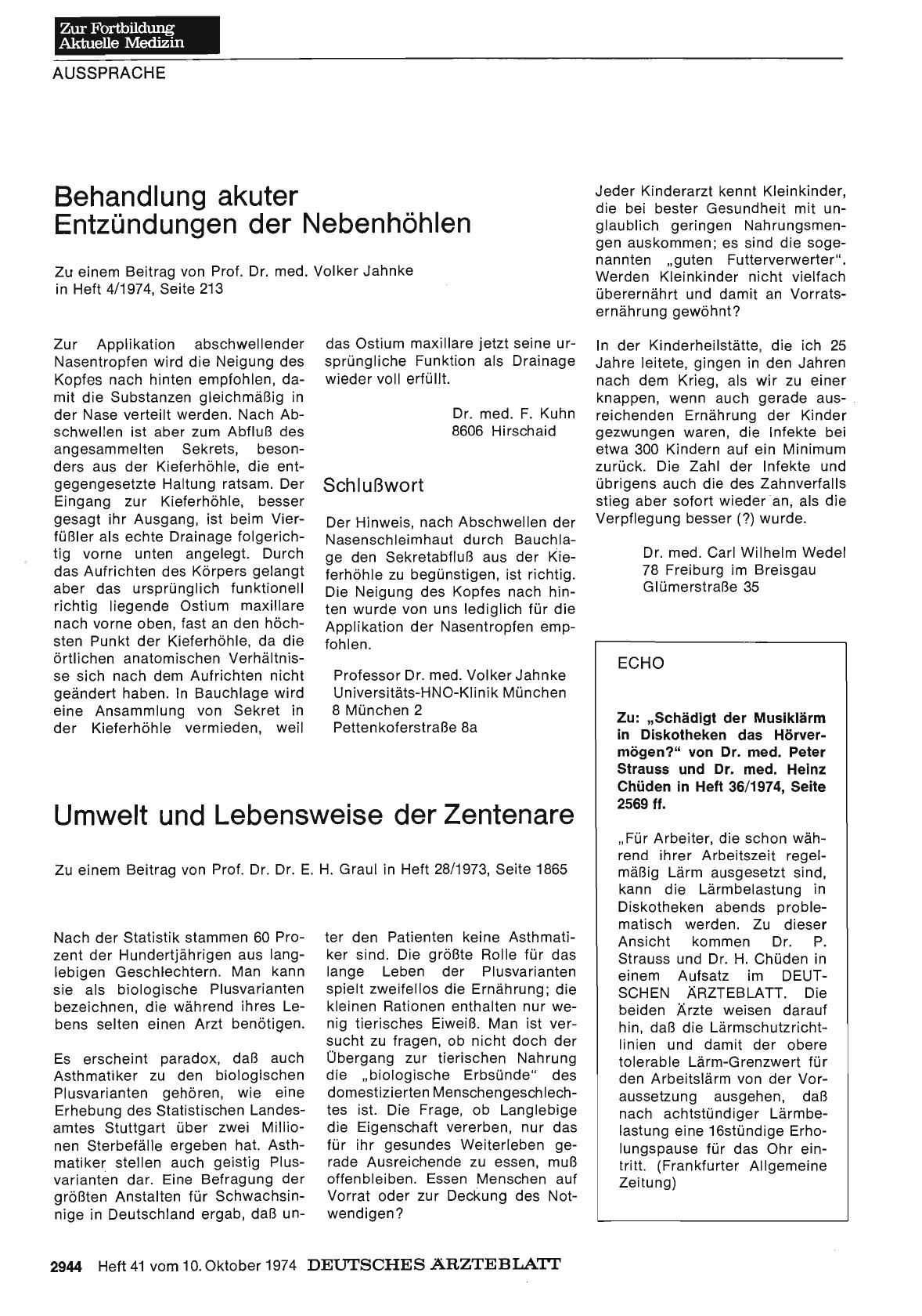 Vorschauseite 1: Umwelt und Lebensweise der Zentenare