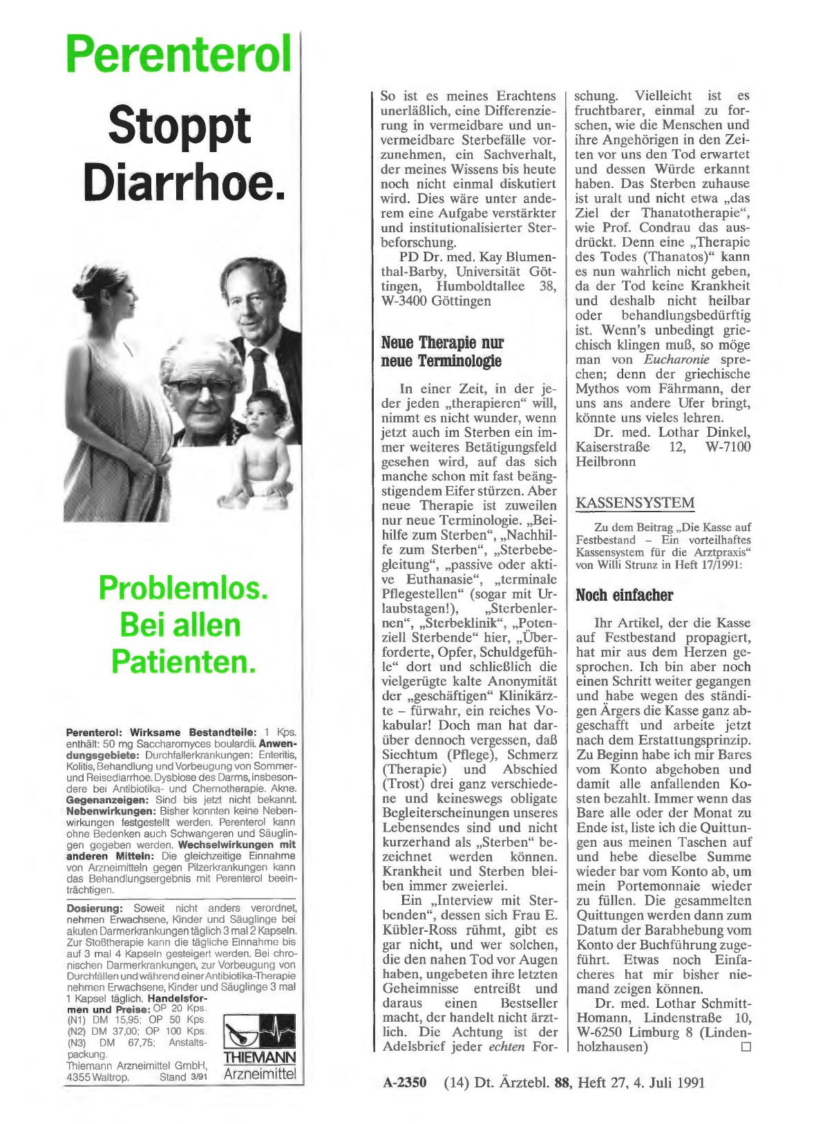 Vorschauseite 1: PALLIATIVMEDIZIN: Neue Therapie nur neue Terminologie