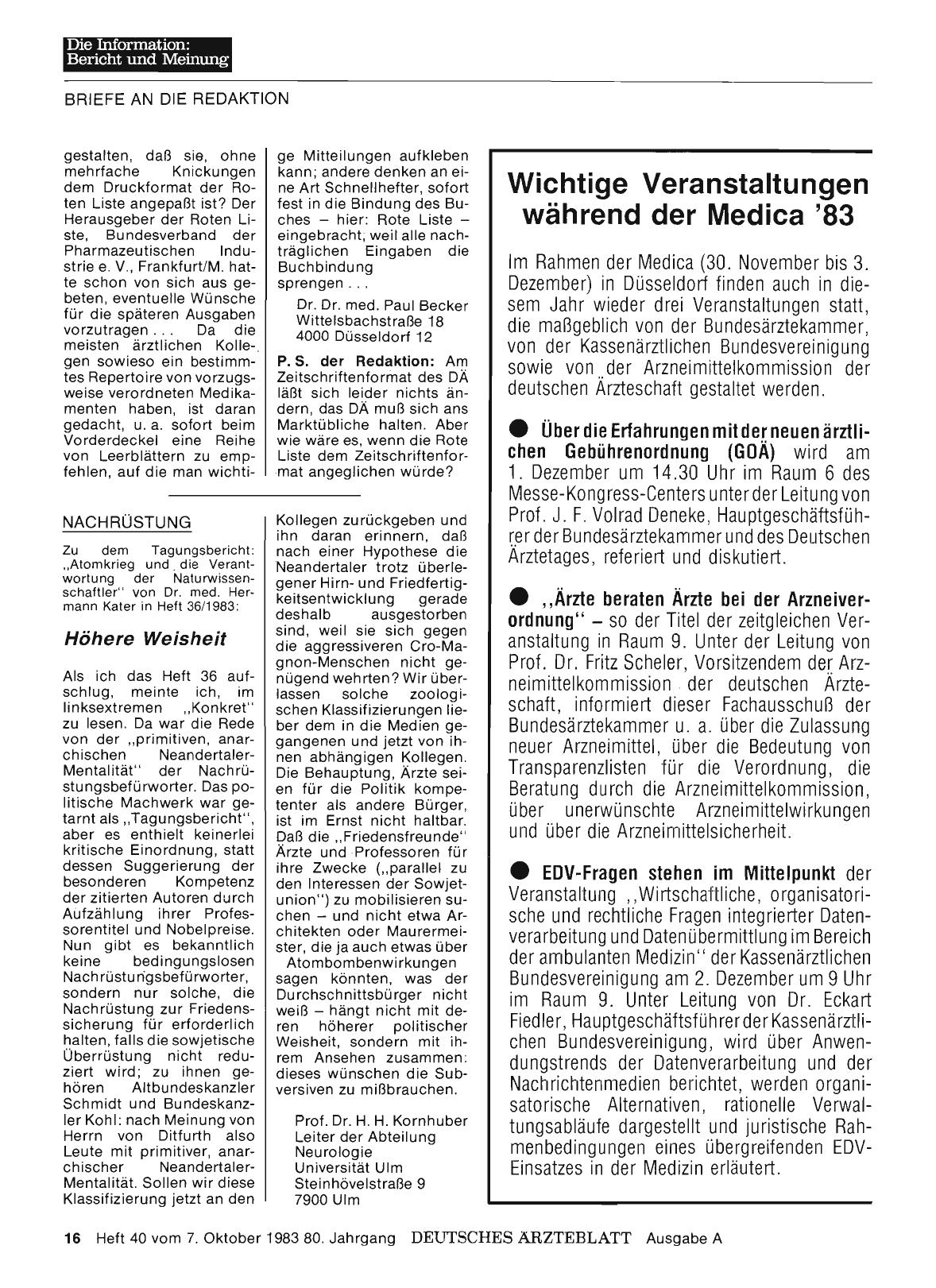 Vorschauseite 1: NACHRÜSTUNG: Höhere Weisheit