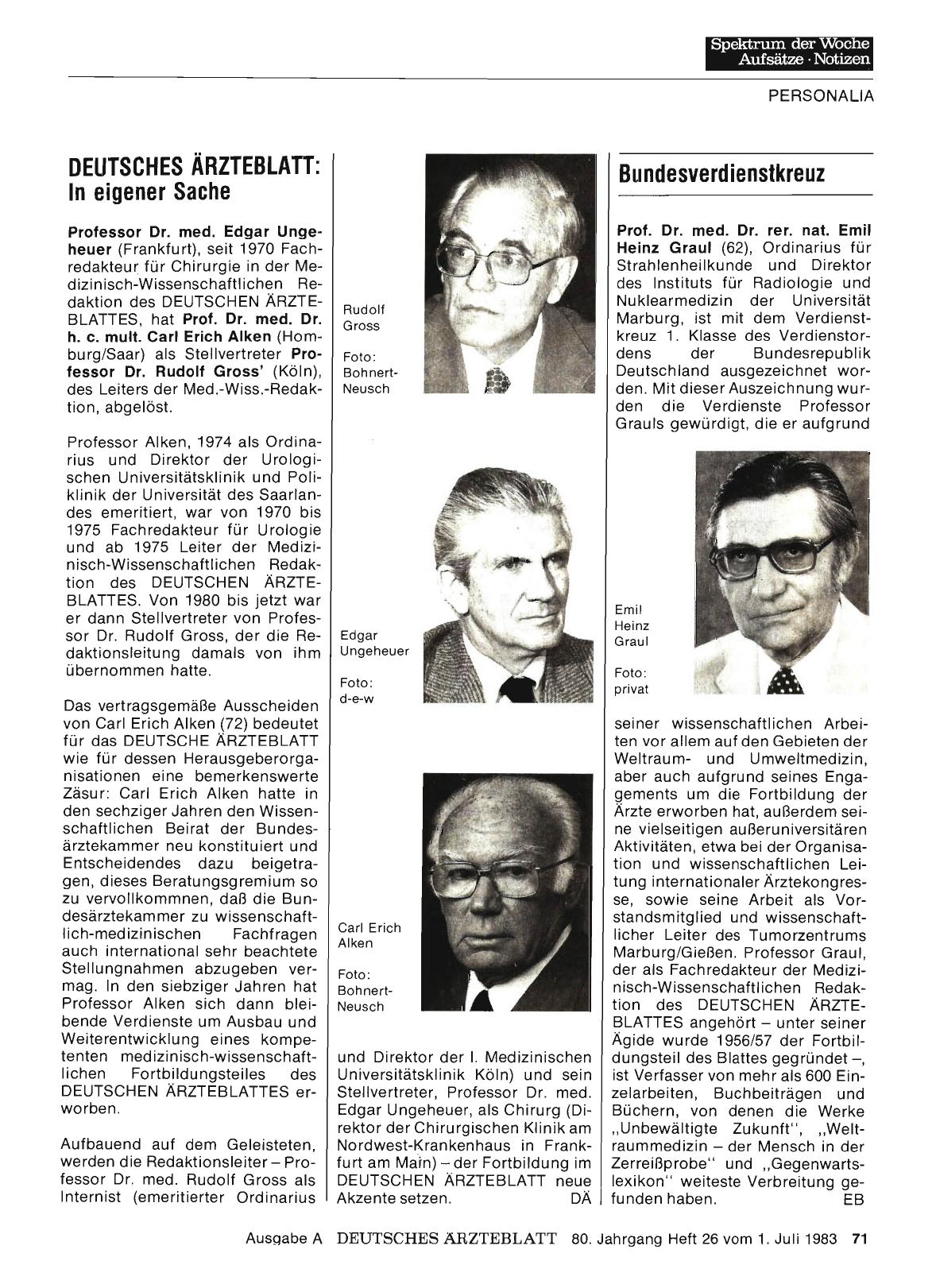 Vorschauseite 1: Bundesverdienstkreuz