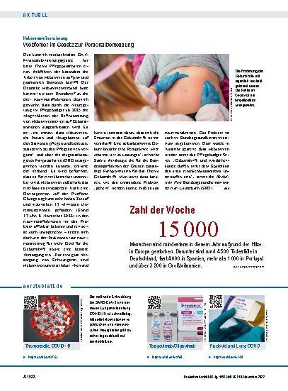 Vorschauseite 1: aerzteblatt. de
