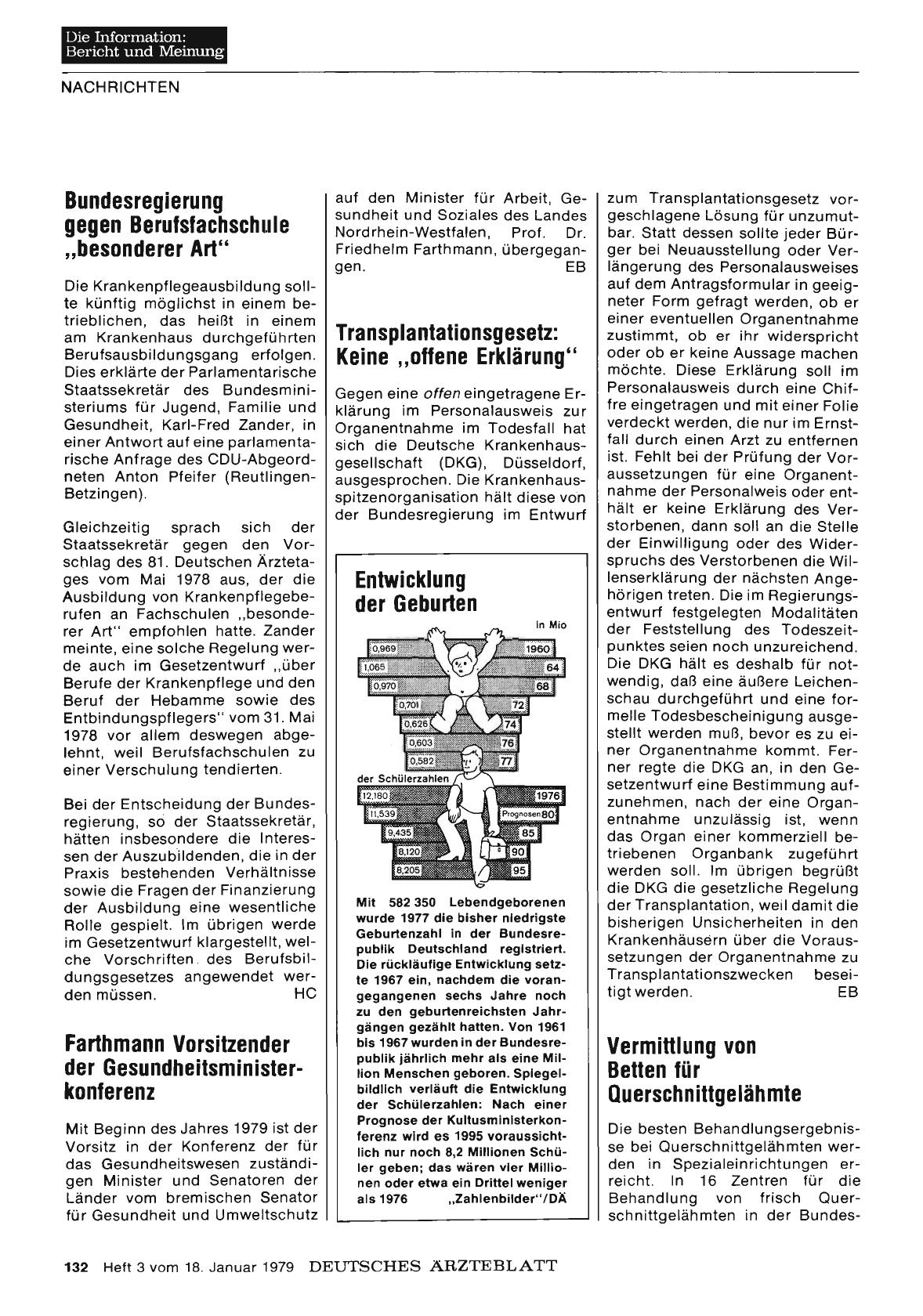 Vorschauseite 1: Transplantationsgesetz: Keine „offene Erklärung“