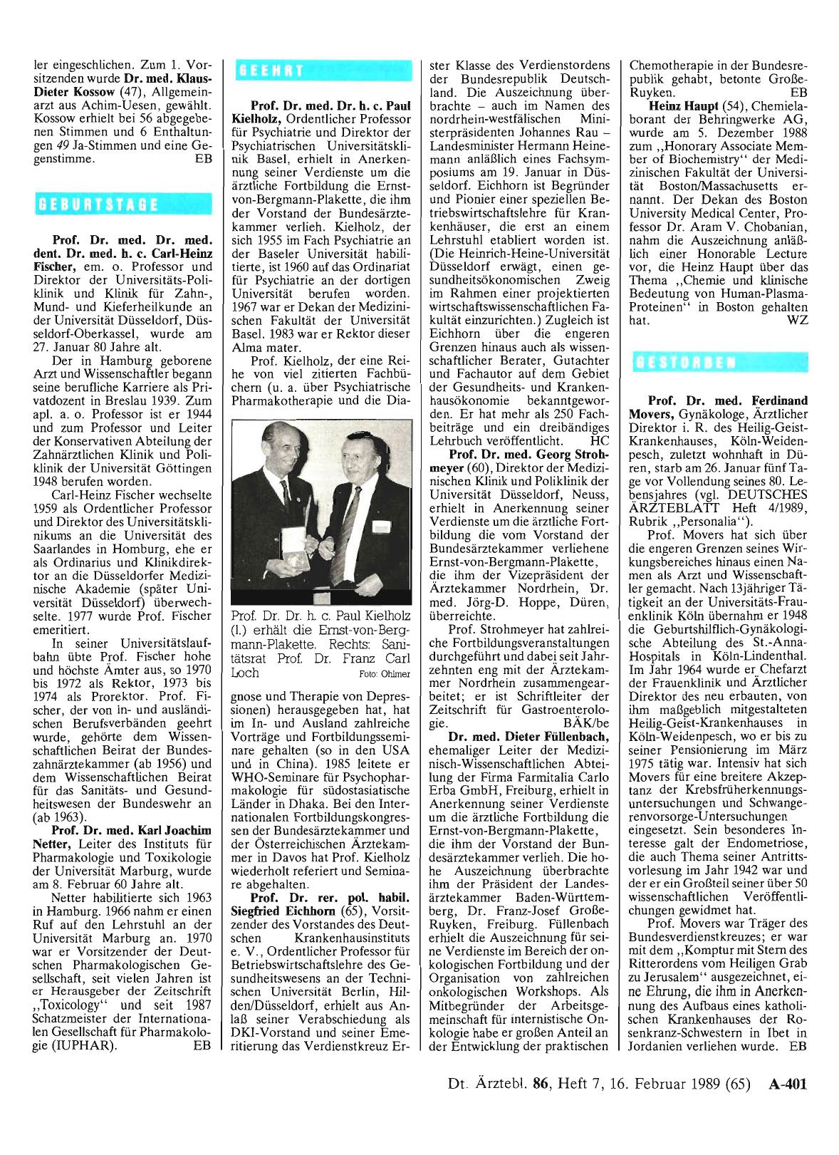 Vorschauseite 1: Geburtstage
