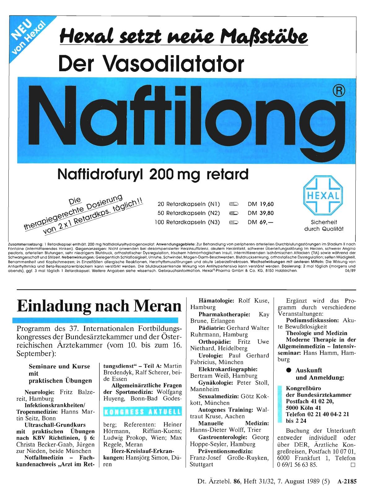 Vorschauseite 1: Einladung nach Meran