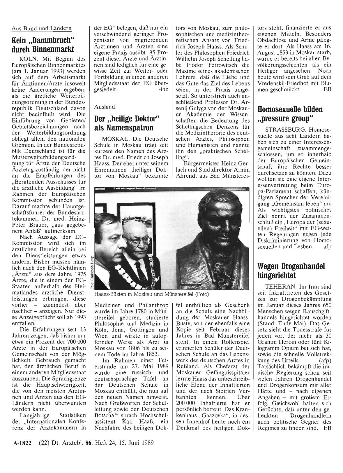 Vorschauseite 1: Wegen Drogenhandel hingerichtet